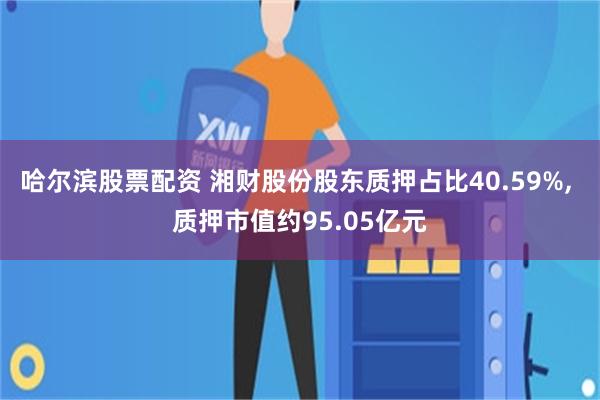 哈尔滨股票配资 湘财股份股东质押占比40.59%, 质押市值约95.05亿元
