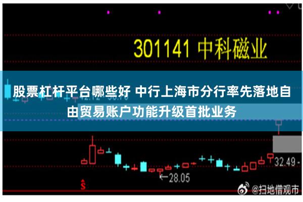 股票杠杆平台哪些好 中行上海市分行率先落地自由贸易账户功能升级首批业务