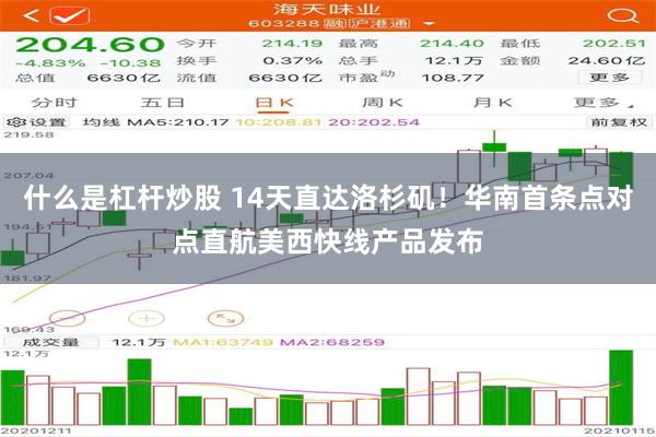 什么是杠杆炒股 14天直达洛杉矶！华南首条点对点直航美西快线产品发布