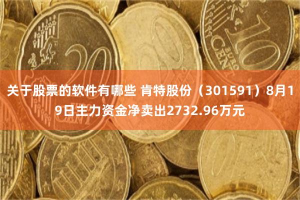 关于股票的软件有哪些 肯特股份（301591）8月19日主力资金净卖出2732.96万元