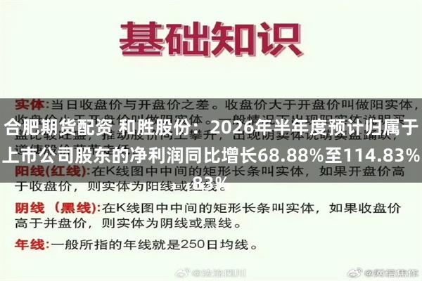 合肥期货配资 和胜股份：2026年半年度预计归属于上市公司股东的净利润同比增长68.88%至114.83%