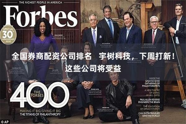 全国券商配资公司排名   宇树科技，下周打新！这些公司将受益