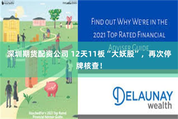 深圳期货配资公司 12天11板“大妖股”，再次停牌核查！