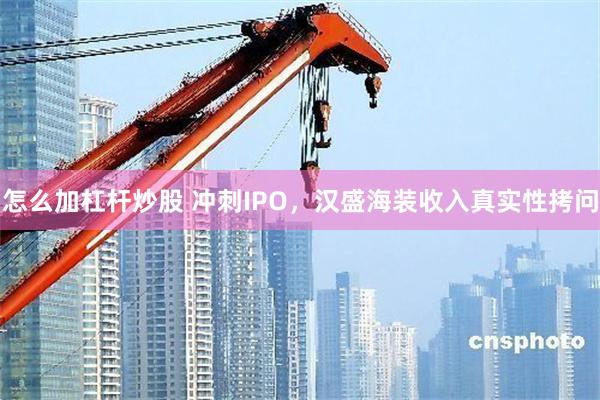 怎么加杠杆炒股 冲刺IPO，汉盛海装收入真实性拷问