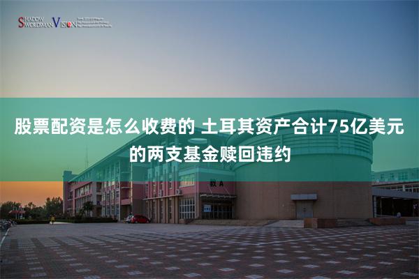 股票配资是怎么收费的 土耳其资产合计75亿美元的两支基金赎回违约