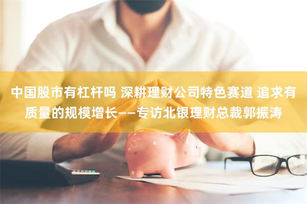 中国股市有杠杆吗 深耕理财公司特色赛道 追求有质量的规模增长——专访北银理财总裁郭振涛