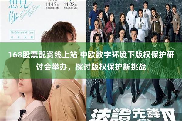 168股票配资线上站 中欧数字环境下版权保护研讨会举办,探讨版权保护新挑战